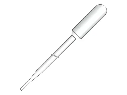 Pasteurpipetten niet steriel 300 mm vulvolume 10.7 ml