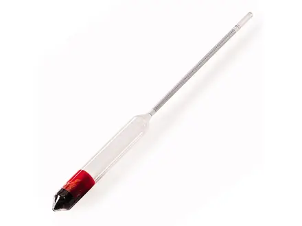Dichtheids-areometer Baumé °Bé 10,0-20,0 280 mm