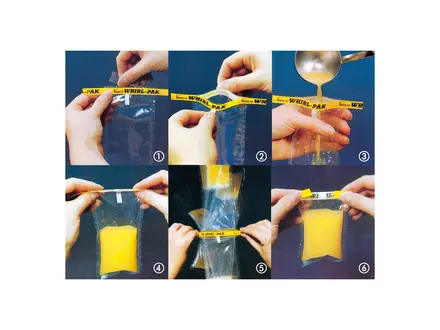 Sachet d'échantillon stérile Whirl-Pak inscriptible