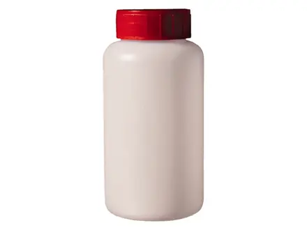 Sample bottle wide neck HDPE sterile 500 ml white