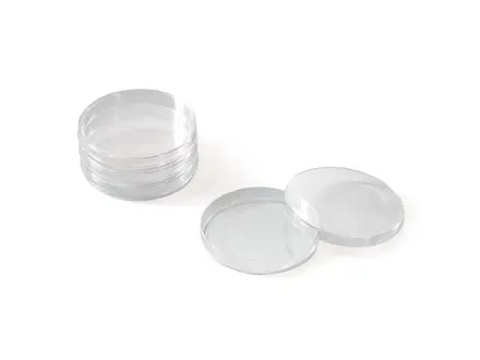 Petri dishes without aeration lugs PS Ø90x16 mm