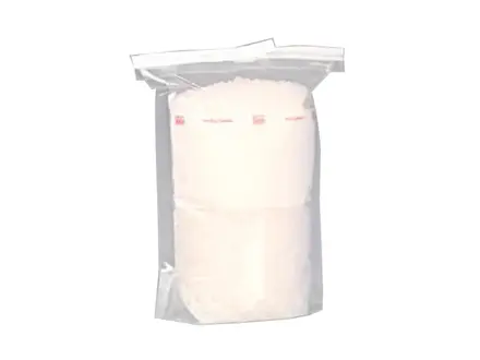 Sac à échantillons stérile vertical Bürkle avec surface d'écriture
