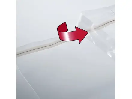 Sterile transparent sampling bag 305 x 114 mm 800 ml