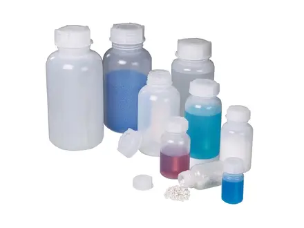 Bouteille Bürkle col large LDPE transparent