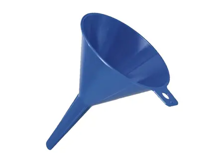 Entonnoir Bürkle stérile 100 mm - 10 mm bleu