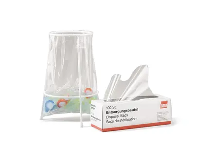 Sacs à déchets pour autoclave en PP 305 x 660 mm, épaisseur 40 µm