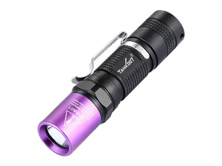 Tank007 UV-AA01 LED zaklamp ultraviolet 365nm