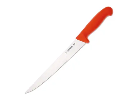 Couteau à lame Giesser 3005, lame de 24 cm, rouge