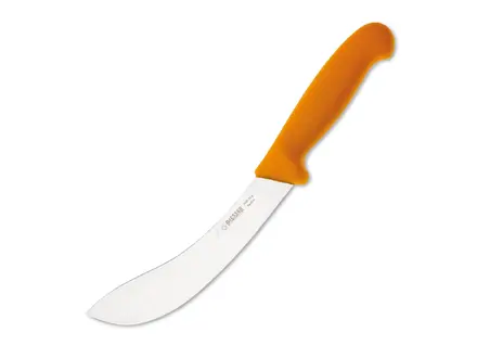 Couteau de boucher Giesser 2405-18, lame courbe, 18 cm