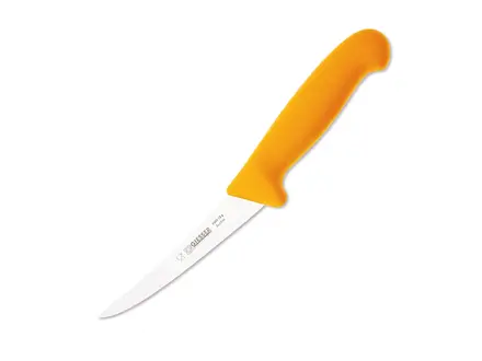 Boning knife semi-flexible Giesser 2505 blade 13 cm yellow
