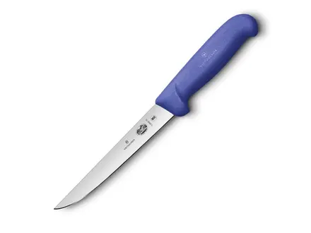 Victorinox Fibrox 5.6002.15 uitbeenmes breed lemmet 15 cm blauw