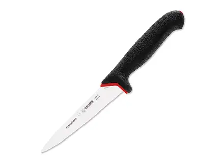 Couteau utilitaire noir Giesser PrimeLine 12308-15 de 15 cm