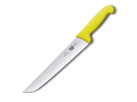 Couteau utilitaire Victorinox Fibrox 5.5208.20, lame de 20 cm, jaune