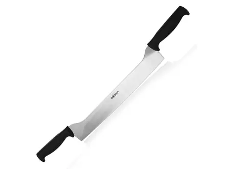 Couteau professionnel Boska à double poignée noir 330 mm