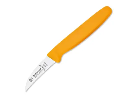 Giesser 8545 sp turning knife, 6 cm blade, yellow