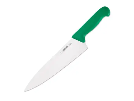 Couteau de chef Giesser 8455, lame de 23 cm, vert