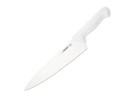 Couteau de chef Giesser 8455, lame de 23 cm, blanc