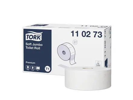 Papier toilette doux Tork Jumbo 2 plis Premium T1 blanc