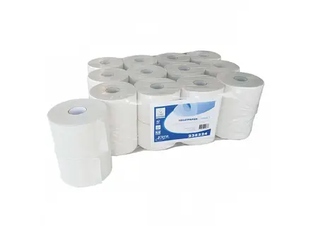 Papier toilette compact Euro Products 2 plis 100 mètres blanc