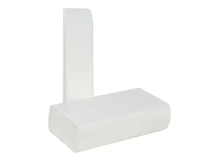 Euro Products handdoekpapier minifold cellulose 2-laags 263x205 mm wit
