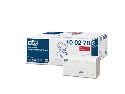 Essuie-tout Tork extra doux 2 plis en Z H3 blanc