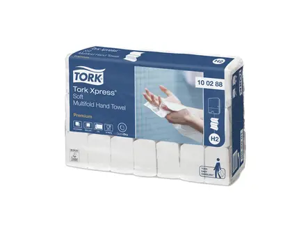 Tork Xpress handdoekpapier Multifold 2-laags H2 Premium wit