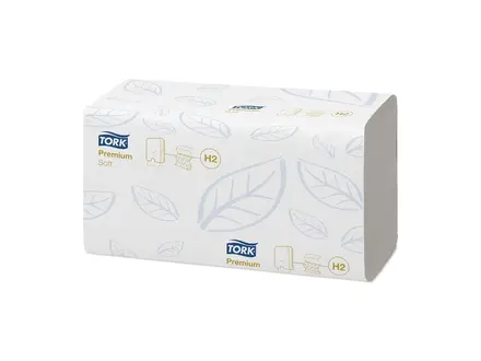 Tork Xpress towel paper Multifold 2-layer H2 Premium white