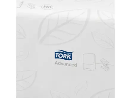 Tork soluble paper towels Z-fold H3 2-ply white