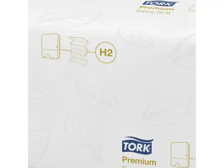 Essuie-tout Tork Xpress extra doux, pliables, 2 plis, blancs