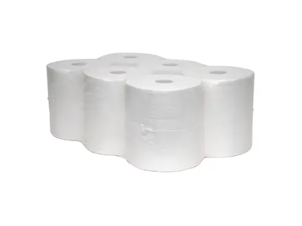 Euro Products cellulose towel roll 2-ply 140 meters white