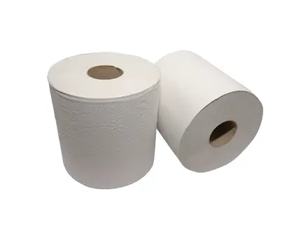 Euro Products cleaning paper midi perforated 2-ply recycled 150 meters white