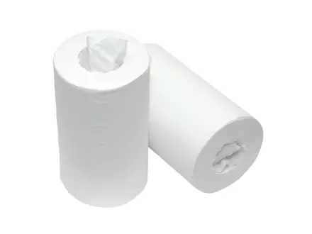 Euro Products cleaning paper mini coreless 1-ply cellulose 120 meters white