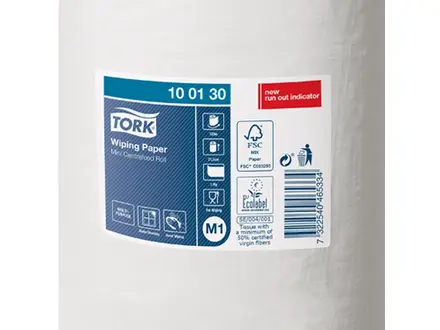 Tork Wiping Mini Centerfeed Advanced 1-ply M1 white