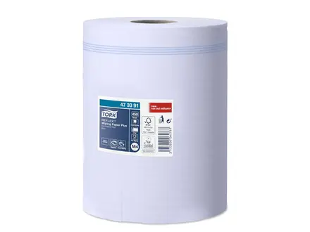 Tork Reflex Plus Centerfeed M4 poetspapier midi 2-laags blauw