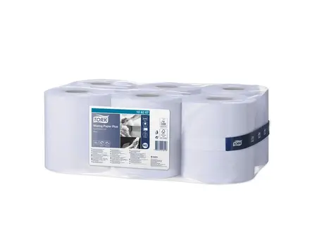 Tork Wiping Plus Centerfeed M2 poetspapier midi 2-laags blauw