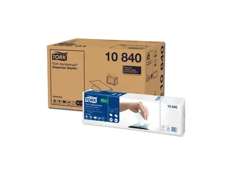 Serviettes distributeur Tork Xpressnap 1 pli N4 blanches