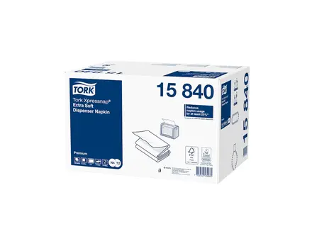 Tork Xpressnap Extra Zacht dispenser servetten 2-laags N4 wit
