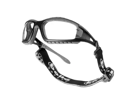 Lunettes de sécurité Bollé Tracker II TRACCSI PLATINUM transparentes avec bandeau
