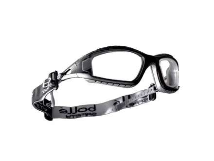 Lunettes de sécurité Bollé Tracker II TRACCSI PLATINUM transparentes avec bandeau