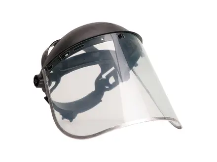 Écran facial Portwest PW96 en polycarbonate transparent