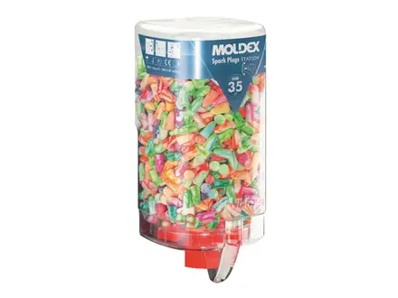 Distributeur de bougies d'allumage Moldex 785001 avec bouchons d'oreille sans fil