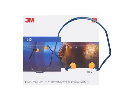 3M EAR 1310 ear plugs with hearing aid