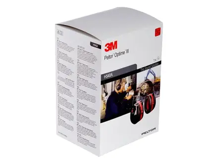 Casque antibruit 3M Peltor Optime III avec bandeau H540A