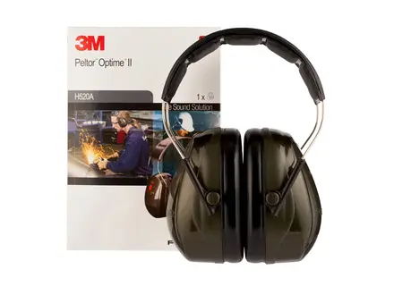 3M Peltor Optime II gehoorkap met hoofdband H520A