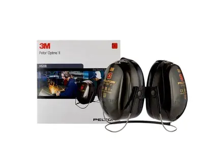 Casque antibruit 3M Peltor Optime II avec tour de cou H520B