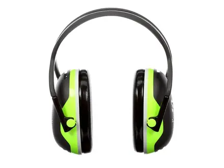 3M Peltor X4A Hi-Vis earmuffs with headband