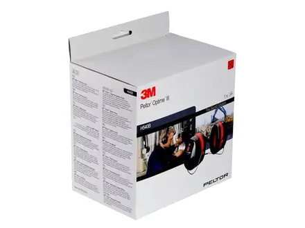 3M Peltor Optime III gehoorkap met nekbeugel H540B