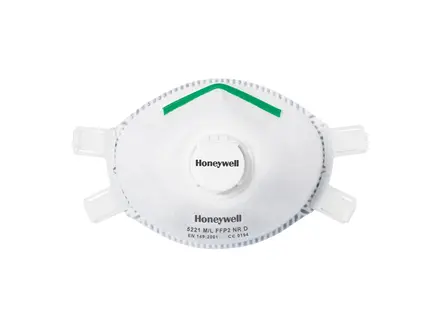 Masque anti-poussière Honeywell 5221 FFP2 NR DV avec valve d'expiration