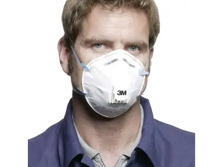 3M 8822 stofmasker cup FFP2 NR D V met uitademventiel