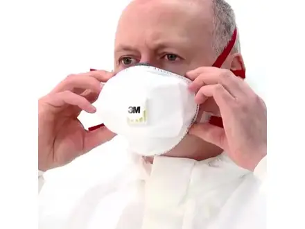 3M 8835+ dust mask cup FFP3 RDV with exhalation valve